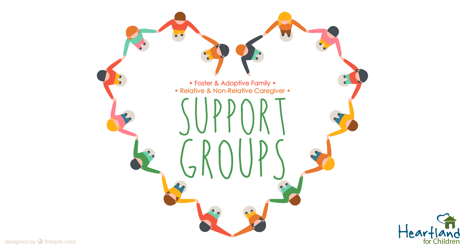 A number of support groups are available for foster and